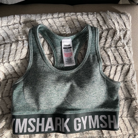 Gymshark Flex Bra XS Green - Picture 5 of 5